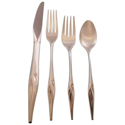 Pre-owned Wallace Silversmiths Still Mood By Wallace Sterling Silver Flatware Service For Six Set Of 27 Pieces In Sand