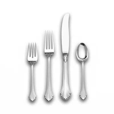 Wallace Sterling Silver French Regency 4 Piece Flatware Set, Service For 1