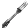 Wallace Sterling Silver Grande Baroque Dinner Fork In Gray