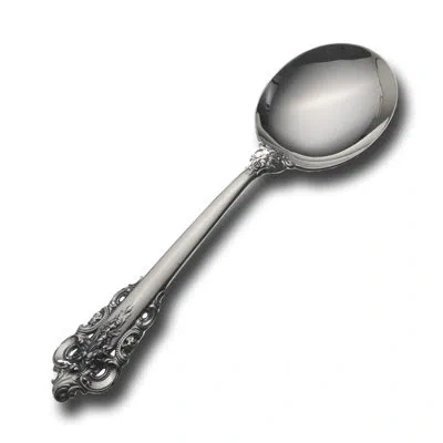 Wallace Sterling Silver Grande Baroque Soup Spoon