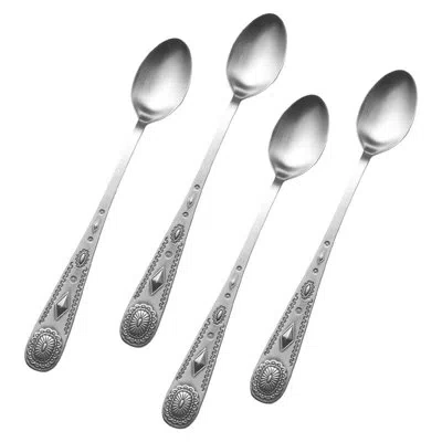 Wallace Taos 18/10 Stainless 7 1/2" Iced Beverage Spoon