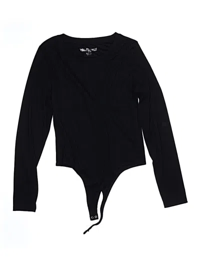 Pre-owned Wallflower Bodysuit In Black
