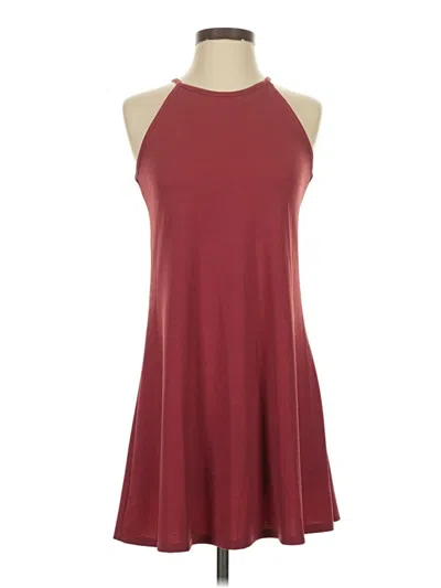 Pre-owned Wallflower Casual Dress In Burgundy