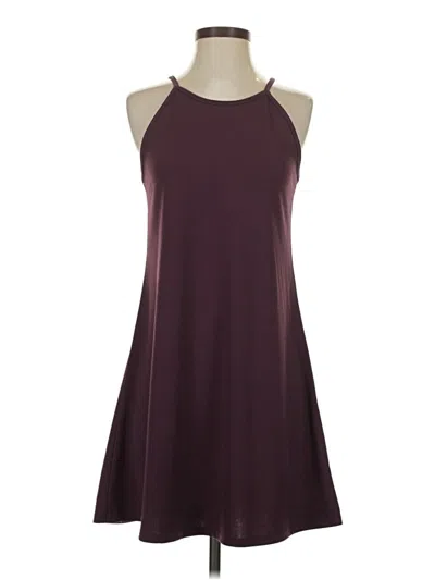 Pre-owned Wallflower Casual Dress In Burgundy