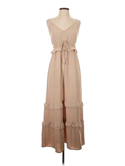 Pre-owned Wallflower Casual Dress In Tan