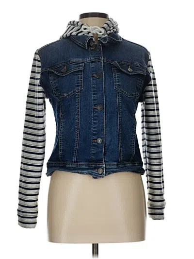 Pre-owned Wallflower Denim Jacket In Blue