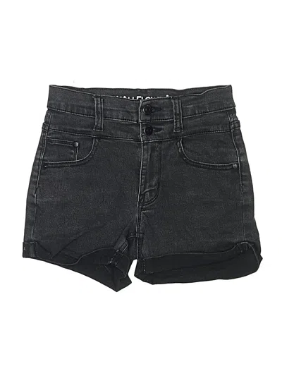 Pre-owned Wallflower Denim Shorts In Black