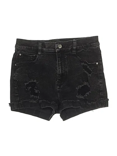 Pre-owned Wallflower Denim Shorts In Black