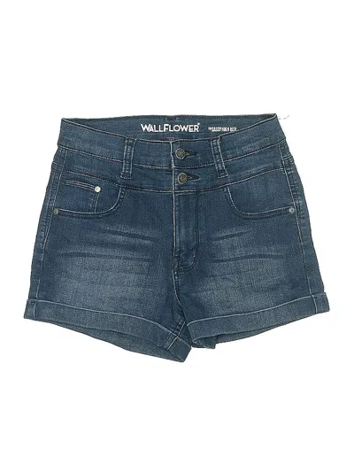 Pre-owned Wallflower Denim Shorts In Blue