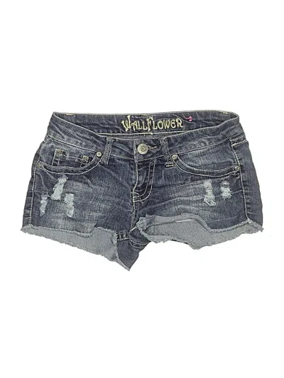 Pre-owned Wallflower Denim Shorts In Blue