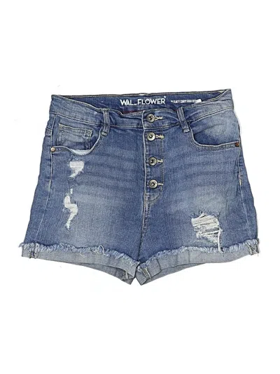 Pre-owned Wallflower Denim Shorts In Blue