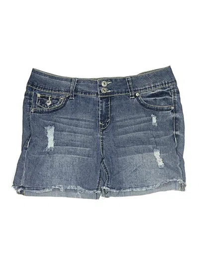 Pre-owned Wallflower Denim Shorts In Blue