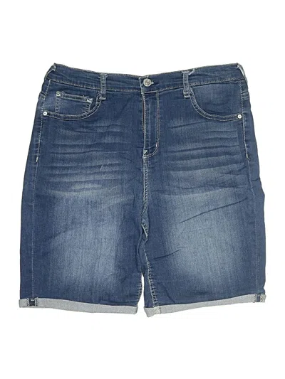 Pre-owned Wallflower Denim Shorts In Blue