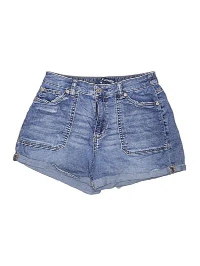 Pre-owned Wallflower Denim Shorts In Blue