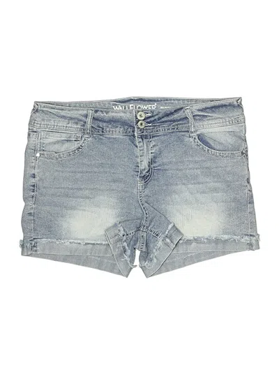 Pre-owned Wallflower Denim Shorts In Blue