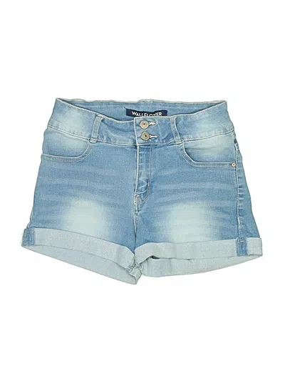 Pre-owned Wallflower Kids' Denim Shorts In Blue