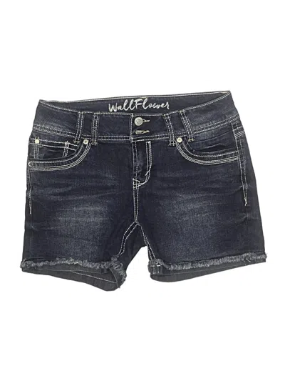 Pre-owned Wallflower Denim Shorts In Blue