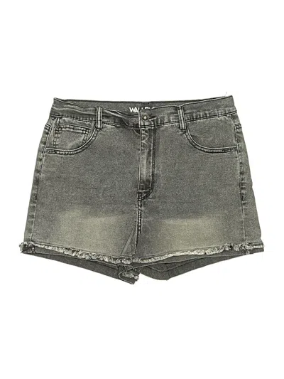 Pre-owned Wallflower Denim Shorts In Gray