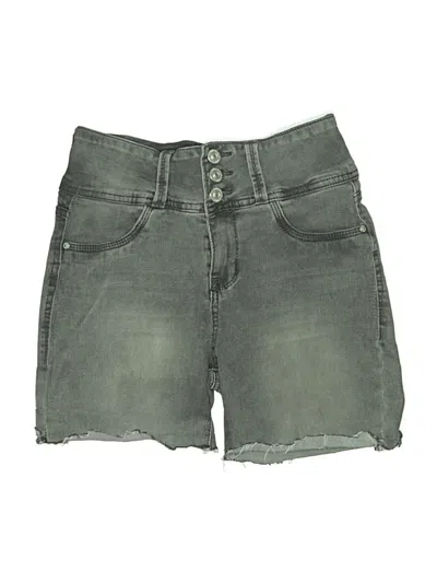 Pre-owned Wallflower Denim Shorts In Green