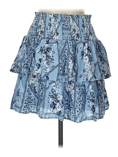 Pre-owned Wallflower Denim Skirt In Blue