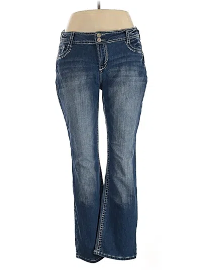 Pre-owned Wallflower Jeans In Blue