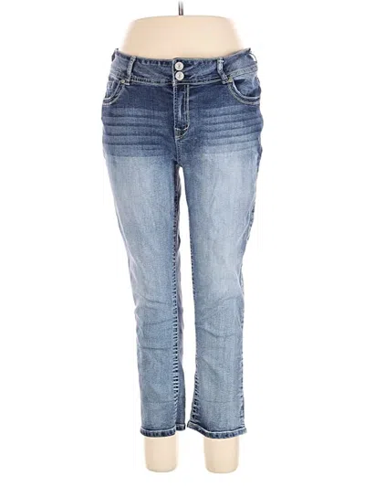 Pre-owned Wallflower Jeans In Blue