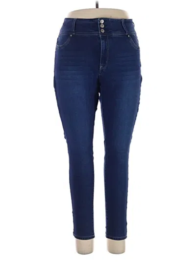 Pre-owned Wallflower Jeggings In Blue
