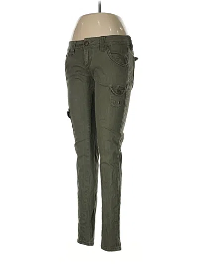 Pre-owned Wallflower Jeggings In Green