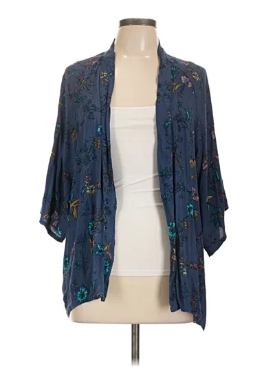 Pre-owned Wallflower Kimono In Blue