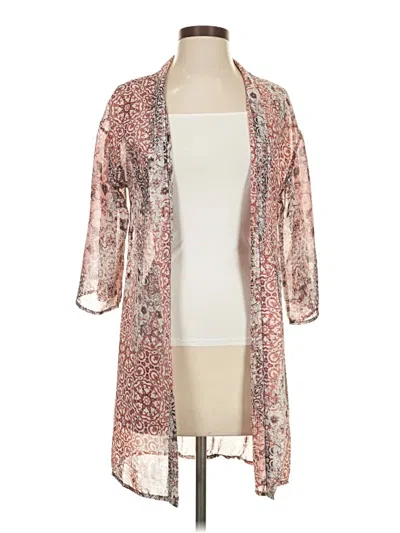 Pre-owned Wallflower Kimono In Pink