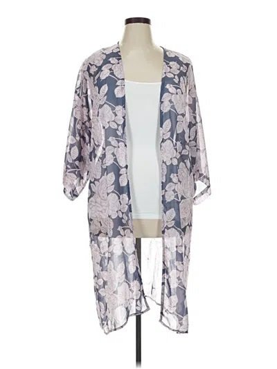 Pre-owned Wallflower Kimono In Purple