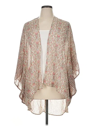Wallflower Kimono In Tan