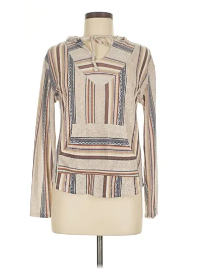 Pre-owned Wallflower Long Sleeve Polo Shirt In Ivory