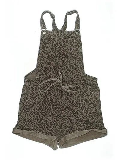 Pre-owned Wallflower Overall Shorts In Brown