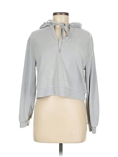 Pre-owned Wallflower Pullover Hoodie In Gray