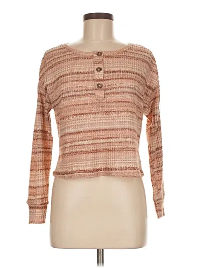 Pre-owned Wallflower Pullover Sweater In Brown