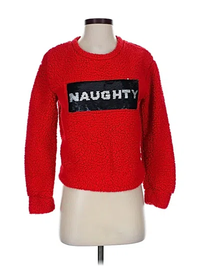 Pre-owned Wallflower Pullover Sweater In Red