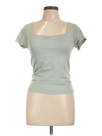 Pre-owned Wallflower Short Sleeve T-shirt In Green