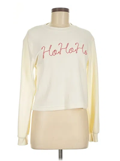 Pre-owned Wallflower Sweatshirt In Ivory
