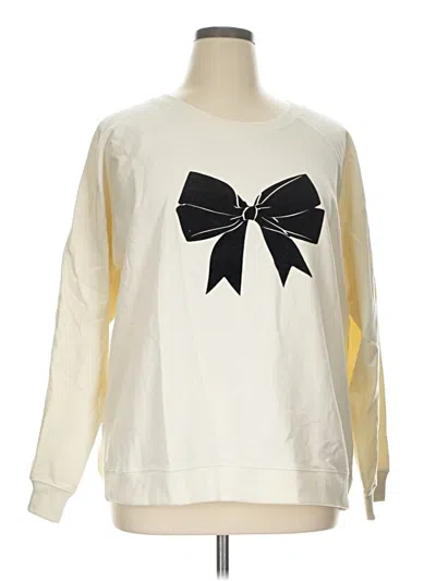 Pre-owned Wallflower Sweatshirt In Ivory