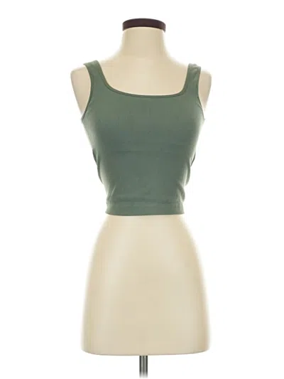 Pre-owned Wallflower Tube Top Green Strapless Neckline Tops