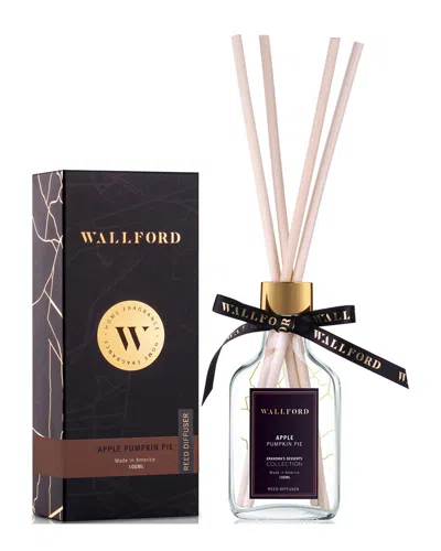 Wallford Home Fragrance Apple Pumpkin Pie Reed Diffuser In Multi