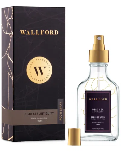 Wallford Home Fragrance Dead Sea Antiquity Room Spray In Black