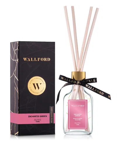 Wallford Home Fragrance Enchanted Garden Reed Diffuser In Black