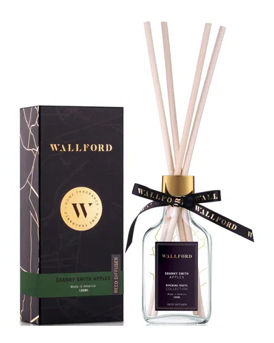 Wallford Home Fragrance Granny Smith Apples Reed Diffuser In Multi
