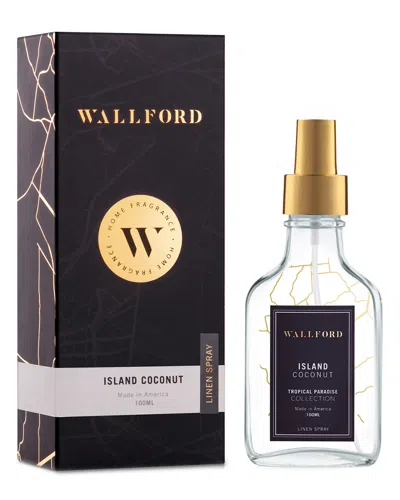 Wallford Home Fragrance Island Coconut Linen Spray In Multi