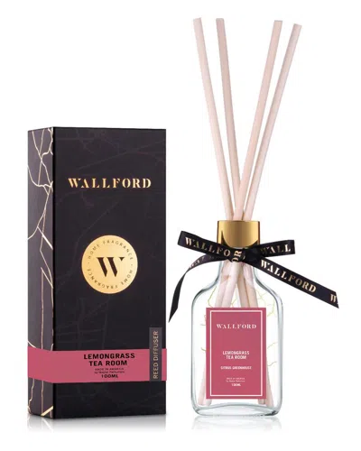 Wallford Home Fragrance Lemongrass Tea Room Reed Diffuser In Multi