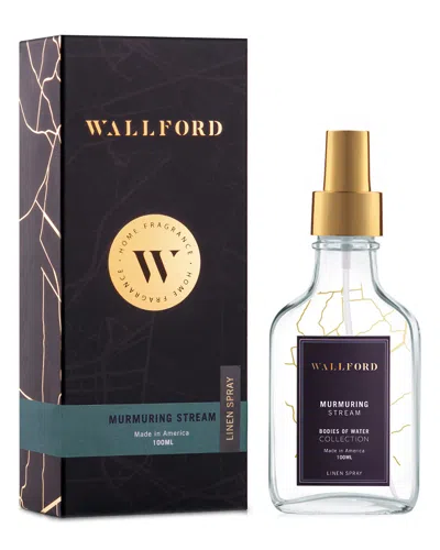 Wallford Home Fragrance Murmuring Stream Linen Spray In Multi