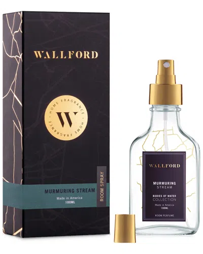 Wallford Home Fragrance Murmuring Stream Room Spray In Black