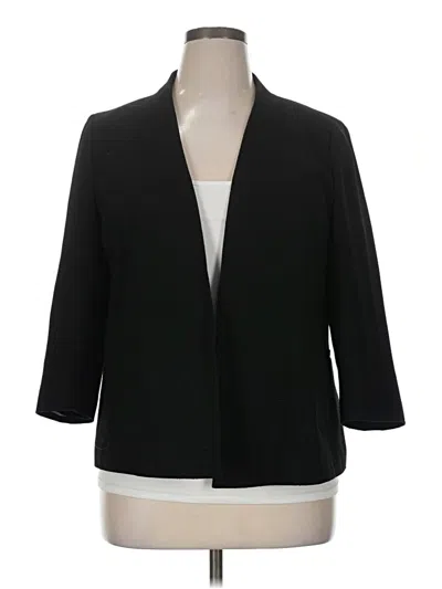 Pre-owned Wallis Blazer Jacket In Black